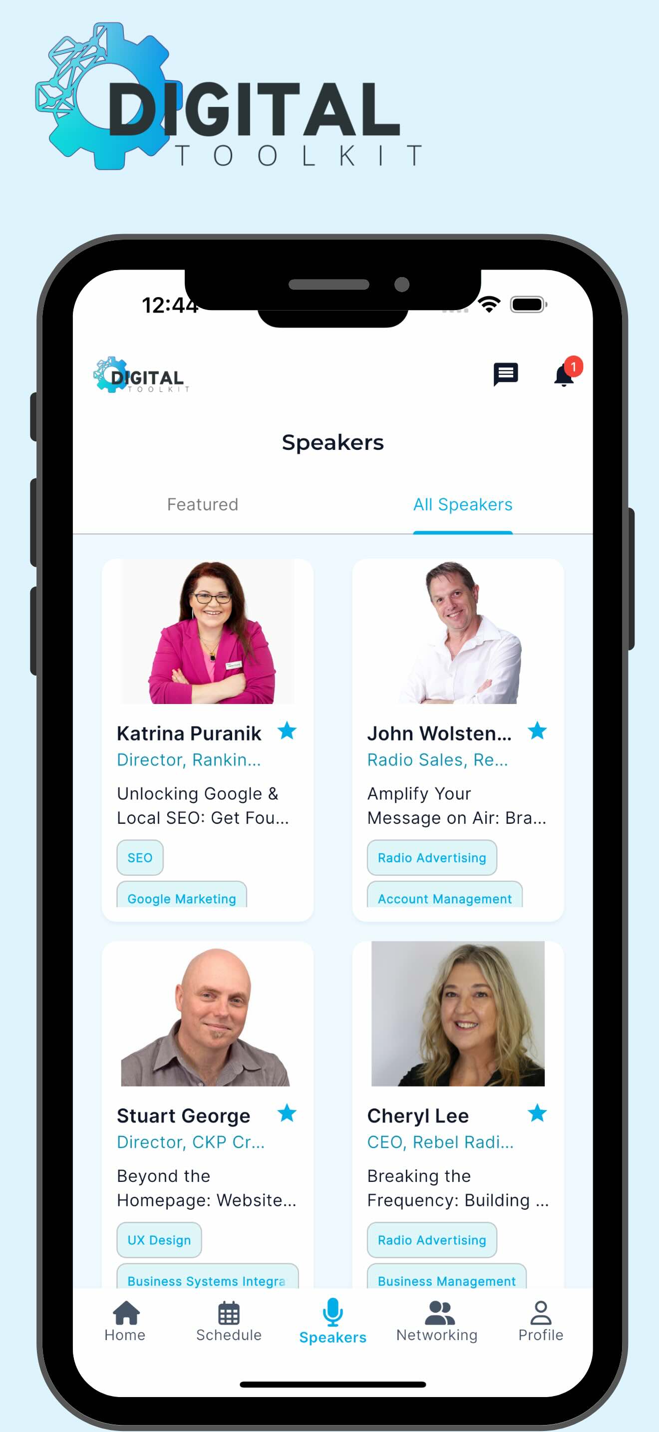 Digital Toolkit Conference App